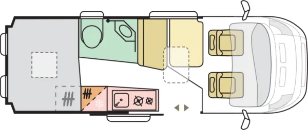 Tagesgrundriss Adria Twin ALL-IN 600 SPB