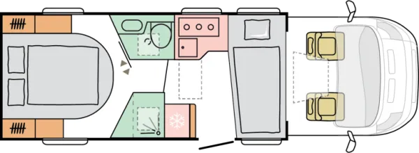 Nachtgrundriss Adria Coral Supreme 670 DC
