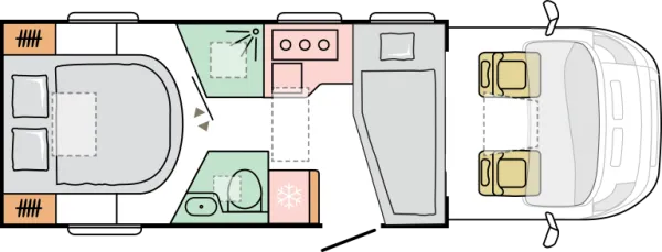 Nachtgrundriss Adria Coral Supreme MB 670 DC