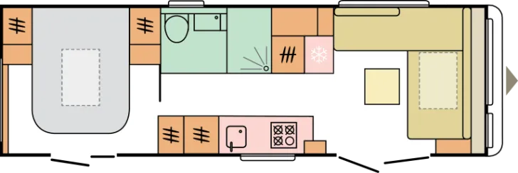 Grundriss Tag Adria Astella 754 DP - ab Euro 73.210,--