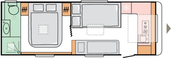 Nachtgrundriss Adria Alpina 663 HT