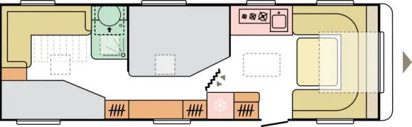 Tagesgrundriss Adria Alpina 763 UK