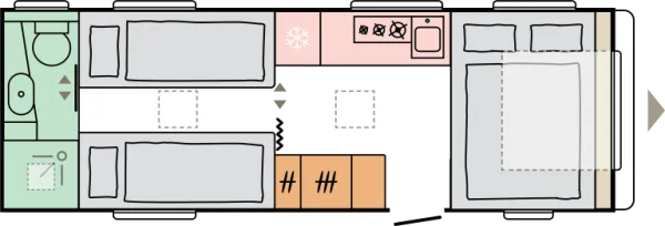Nachtgrundriss Adria Adora 663 UT