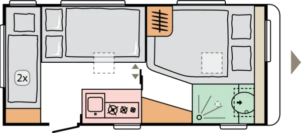 Nachtgrundriss Adria Altea 472 PK