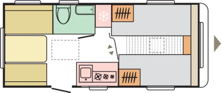 Grundriss Tag Adria Aviva 492 LU