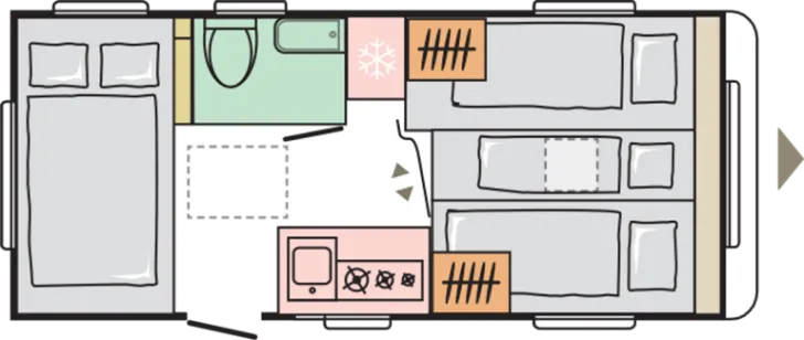 Grundriss Nacht Adria Aviva 492 LU