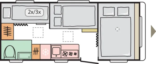 Nachtgrundriss Adria Aviva 522 PT