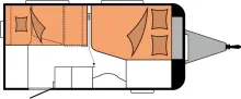 Grundriss Nacht Hobby De Luxe 400 SFe Auflastung 1.500 kg