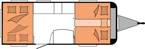 Nachtgrundriss Hobby De Luxe 515 UHL