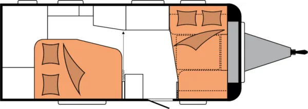 Nachtgrundriss Hobby Excellent 495 WFB