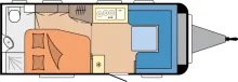 Grundriss Tag Hobby Excellent 540 WFU