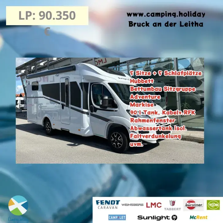 Frontal Vorne Sunlight T 66S Adventure Edition