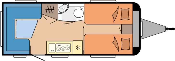 Grundriss Tag Hobby Excellent Edition 495 UL -7" Touch-Bedienpanel