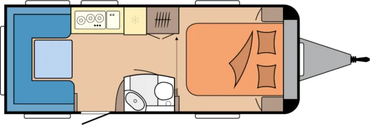 Grundriss Tag Hobby Excellent Edition 540 UFf Fußbodenerwärmung