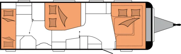 Nachtgrundriss Hobby Prestige 720 KWFU