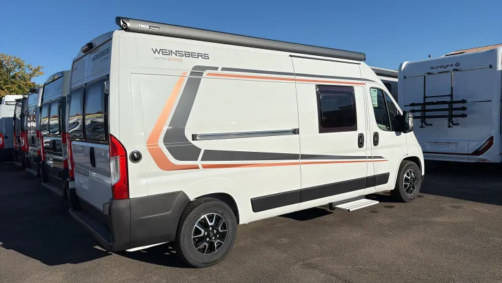 Schräg Hinten Weinsberg CaraBus 600 MQ Care Drive