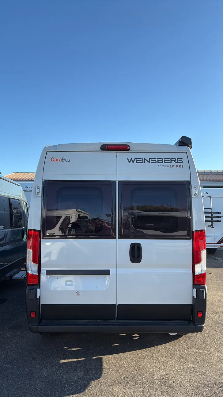 Frontal Hinten Weinsberg CaraBus 600 MQ Care Drive