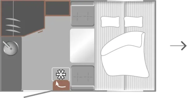 Grundriss Tag LMC e:dero 350 D - ab Euro 13.700,--