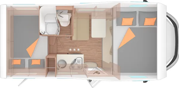 Nachtgrundriss Weinsberg CaraHome 550 MG