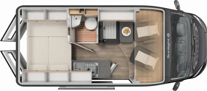 Fahrzeugbild Sunlight Adventure Cliff 540 Fiat #2