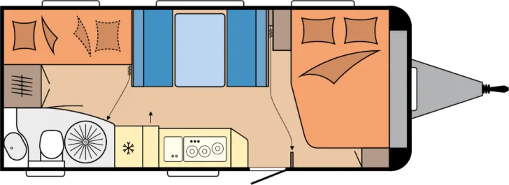 Fahrzeugbild Hobby De Luxe 545 KMF IC-Silverline #2