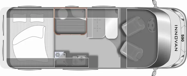 Grundriss Tag LMC Innovan Active 590 active Mietwagen ABVERKAUF