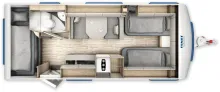 Fahrzeugbild Fendt Bianco Activ 550 KMG/Familiengrundriss/6 Schlafp #4