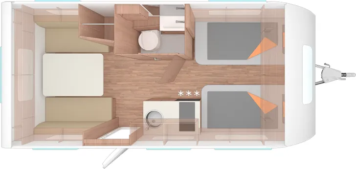 Grundriss Tag Weinsberg CaraCito 470 EU