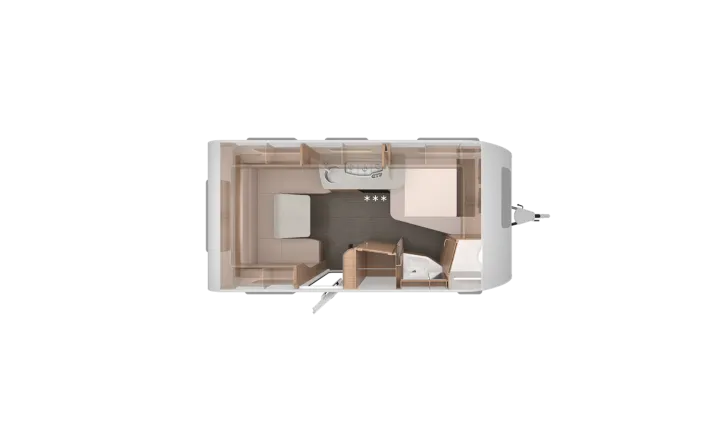 Grundriss Tag Knaus Südwind 450 FU Black Selection ab Jandelsbrunn