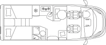 Fahrzeugbild Laika Kosmo L 319 Hubbett Abverkauf 23% **SALE** #2