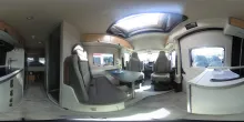 360° Innenansicht Hymer Grand Canyon Fiat Automatik+Navi/Kamera+Voll-LED