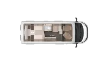 Grundriss Tag Knaus BoxLife 600 ME Platinum Selection 180 PS Automatik