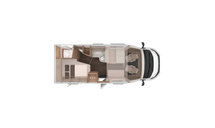 Grundriss Tag Knaus L!VE WAVE 650 MF Platinum Selection 180 PS Automatik