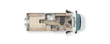 Grundriss Tag Malibu Van Comfort 640 LE charming GT skyview 16.215,- Euro gesparrt