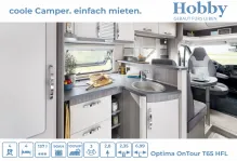 Fahrzeugbild Hobby Optima ONTOUR T65 HFL Hubbett #8