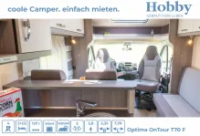 Fahrzeugbild Hobby Optima ONTOUR T70 F RAUMBAD inkl. DUSCHE #5