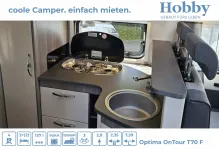 Fahrzeugbild Hobby Optima ONTOUR T70 F RAUMBAD inkl. DUSCHE #8