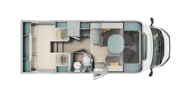 Tagesgrundriss Laika Kosmo L 319