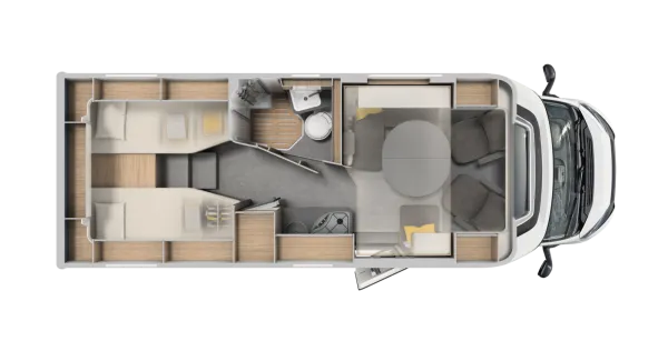 Tagesgrundriss Laika Ecovip L 3009