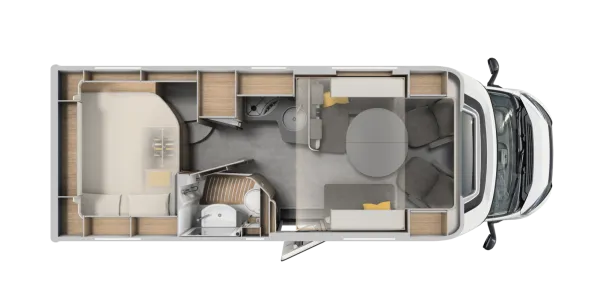 Tagesgrundriss Laika Ecovip L 3010