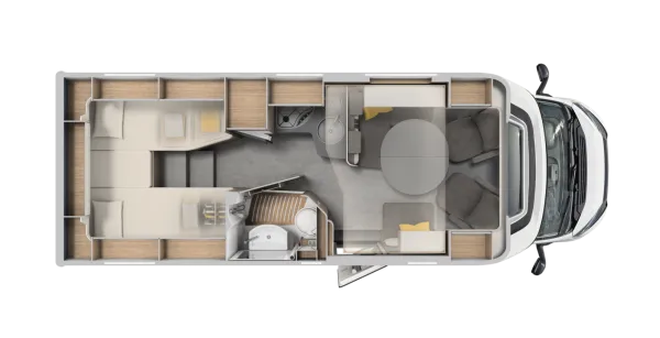 Tagesgrundriss Laika Ecovip L 3019 Tagesgrundriss Laika Ecovip L 3019