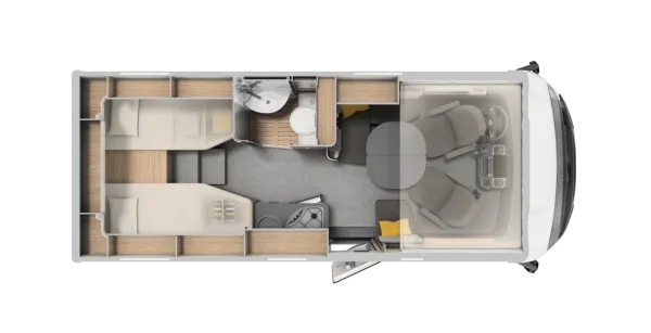 Tagesgrundriss Laika Ecovip H 2109