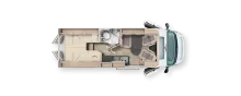 Grundriss Tag Malibu Van First Class - Two Rooms 640 LE RB charming GT skyview