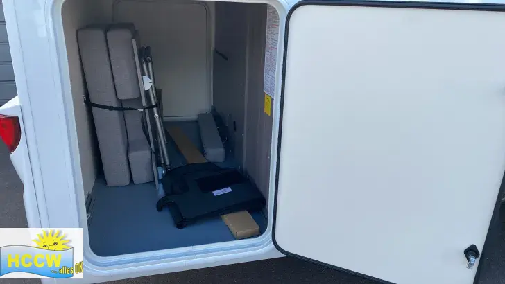 Heckgarage Hobby Optima ONTOUR Edition V65 GE TV-SAT Anlage