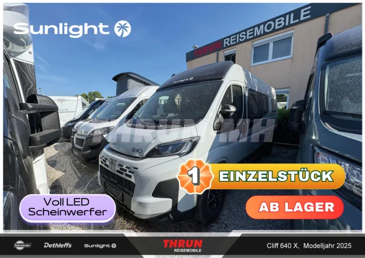 Fahrzeugbild Sunlight Cliff X 640 ready to roll? #1