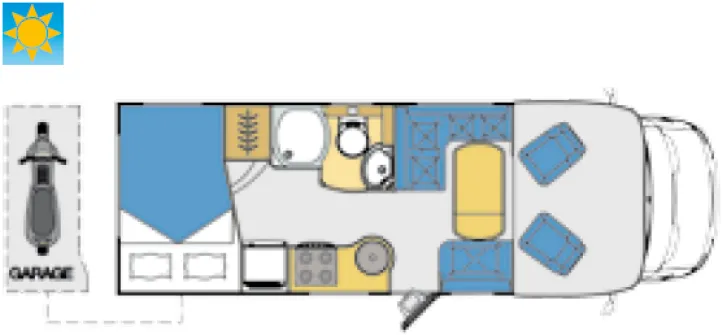Grundriss Tag Laika Kreos 3001
