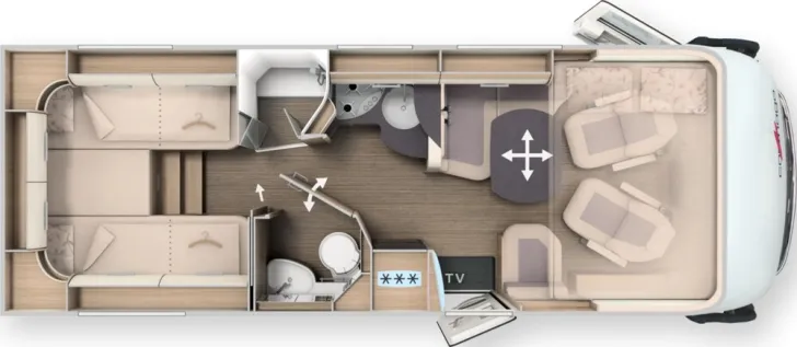 Fahrzeugbild Carthago C1-tourer I 145 RB LE comfort #5