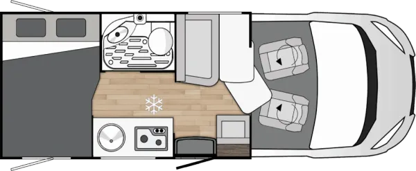 Tagesgrundriss Benimar YRTEO Y840