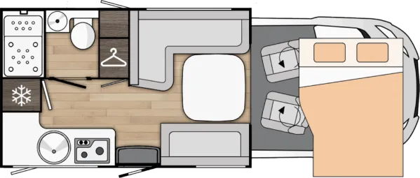 Tagesgrundriss Benimar Tessoro T481