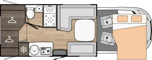 Tagesgrundriss Benimar Tessoro T483